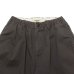 画像4: F.O.B FACTORY（エフオービーファクトリー）ST TWILL EASY PANTS（STツイルイージーパンツ）/ CHARCOAL（チャコール）【裾上げ無料】 (4)