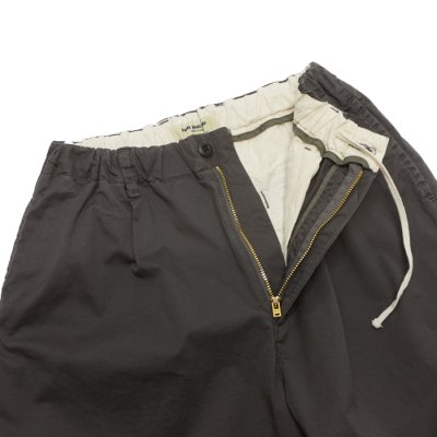 画像5: F.O.B FACTORY（エフオービーファクトリー）ST TWILL EASY PANTS（STツイルイージーパンツ）/ CHARCOAL（チャコール）【裾上げ無料】
