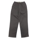 F.O.B FACTORY（エフオービーファクトリー）ST TWILL EASY PANTS（STツイルイージーパンツ）/ CHARCOAL（チャコール）【裾上げ無料】