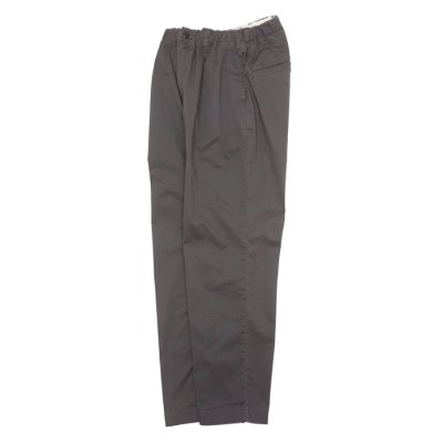 画像3: F.O.B FACTORY（エフオービーファクトリー）ST TWILL EASY PANTS（STツイルイージーパンツ）/ CHARCOAL（チャコール）【裾上げ無料】