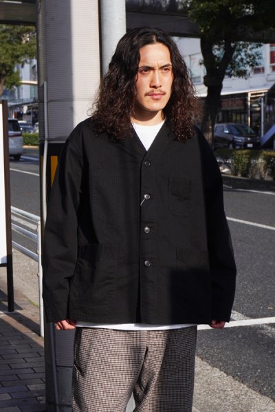 画像8: Post O'Alls（ポストオーバーオールズ）POST Chinois Travail 2 DV（ポストシノワトラバイル 2 DV） "mini HBT" / Black（ブラック）