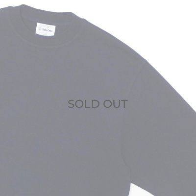 画像4: Yonetomi NEW BASIC（ヨネトミニューベーシック）WAVE COTTON KNIT PULLOVER（ウェーブコットンニットプルオーバー）/ Navy（ネイビー）