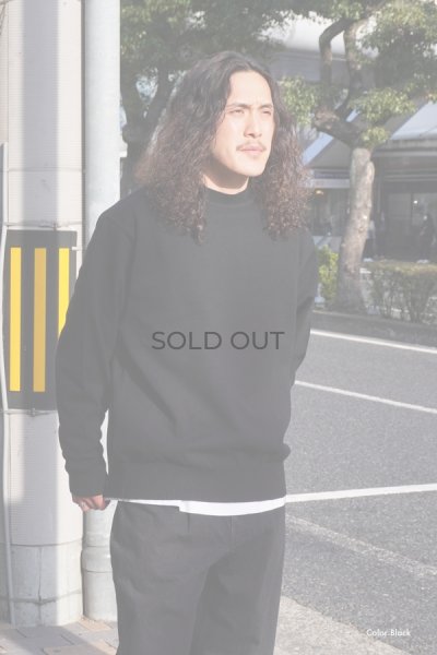 画像7: Yonetomi NEW BASIC（ヨネトミニューベーシック）WAVE COTTON KNIT PULLOVER（ウェーブコットンニットプルオーバー）/ Navy（ネイビー）