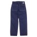 画像2: Post O'Alls（ポストオーバーオールズ）SWEETBEAR Bandtop（スイートベアーバンドトップ）"8oz Denim" / Indigo（インディゴ）【裾上げ無料】 (2)