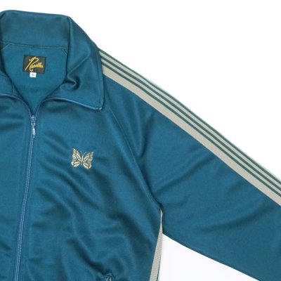 画像5: NEEDLES（ニードルズ）Track Jacket（トラックジャケット）"Poly Smooth" / Green（グリーン）