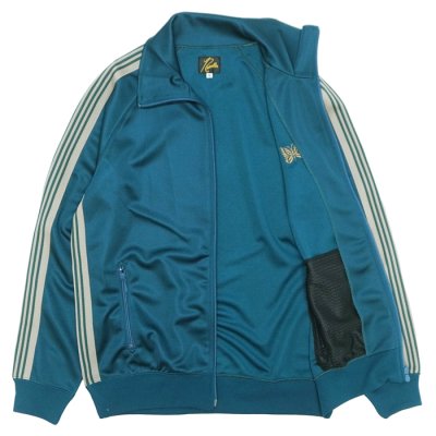 画像3: NEEDLES（ニードルズ）Track Jacket（トラックジャケット）"Poly Smooth" / Green（グリーン）