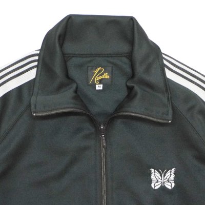 画像4: NEEDLES（ニードルズ）Track Jacket（トラックジャケット）"Poly Smooth" / Charcoal（チャコール）
