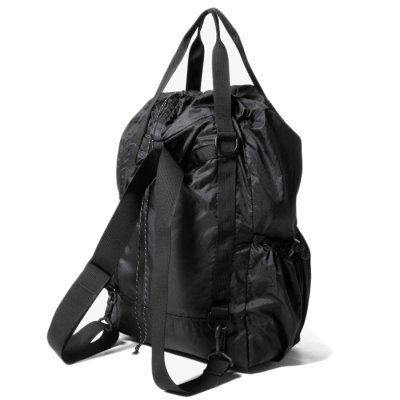 画像2: ENGINEERED GARMENTS（エンジニアードガーメンツ）UL 3 Way Bag （UL 3way バック）"Nylon Micro Ripstop" / Black（ブラック）