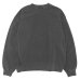 画像1: EVCON（エビコン）Pigment Crew Sweat（ピグメントクルースウェット）”Pigment Dye・BIO Processing" / Black（ブラック） (1)