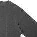 画像4: EVCON（エビコン）Pigment Crew Sweat（ピグメントクルースウェット）”Pigment Dye・BIO Processing" / Black（ブラック） (4)