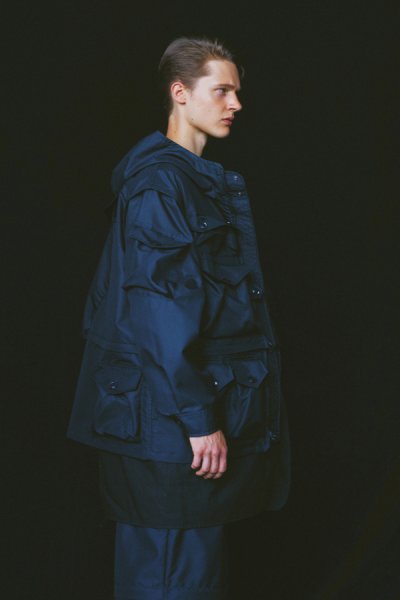 画像10: MODMNT（モドメント）PHOTGRAPHER JKT（フォトグラファージャケット）"VENTONE・後染めOX" / Navy（ネイビー）