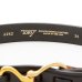 画像4: TORY LEATHER（トリーレザー）11/4 Hoop Pick Belt（フープピックベルト）/ Black×Brass（ブラック×ブラス） (4)