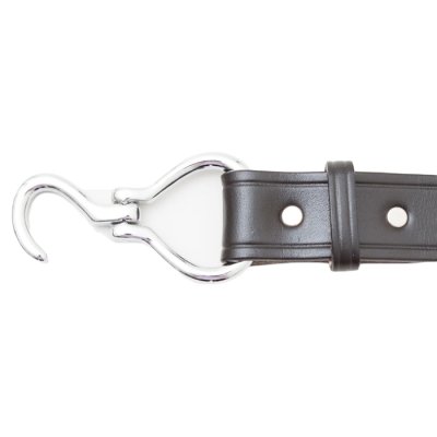 画像5: TORY LEATHER（トリーレザー）11/4 Hoop Pick Belt（フープピックベルト）/ Black×Nickel（ブラック×ニッケル）