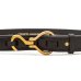 画像3: TORY LEATHER（トリーレザー）11/4 Hoop Pick Belt（フープピックベルト）/ Black×Brass（ブラック×ブラス） (3)