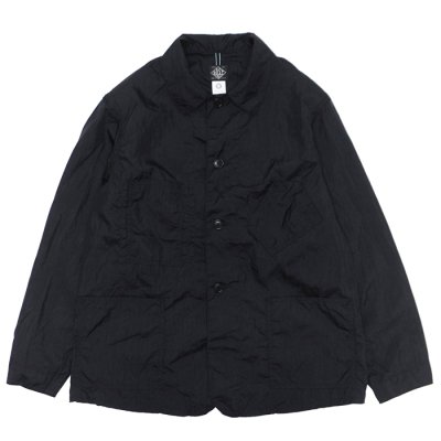 画像1: Post O'Alls（ポストオーバーオールズ）SWEETBEAR 3（スイートベアー 3）"Crinkle Nylon Taffeta" / Black（ブラック）