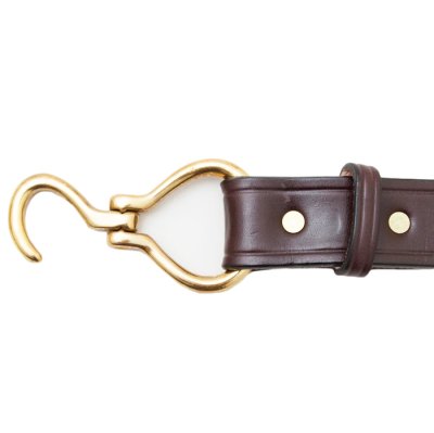 画像5: TORY LEATHER（トリーレザー）11/4 Hoop Pick Belt（フープピックベルト）/ Havana×Brass（ハバナブラウン×ブラス）