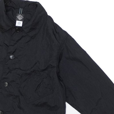 画像5: Post O'Alls（ポストオーバーオールズ）SWEETBEAR 3（スイートベアー 3）"Crinkle Nylon Taffeta" / Black（ブラック）