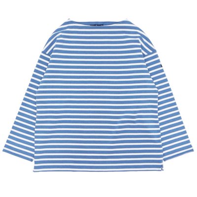 画像1: SAINT JAMES（セントジェームス）OUESSANT LOOSE（ウエッソン・ルーズ）/ NAUGE×NEIGE（ライトサックス×ホワイト）