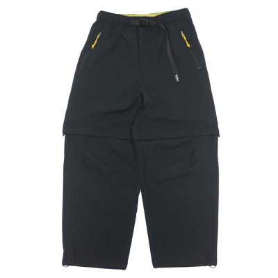 画像1: GRAMICCI（グラミチ）GECKO CONVERTIBLE SEER PANTS（ゲッコーコンバーチブルシアーパンツ）/ Black（ブラック）