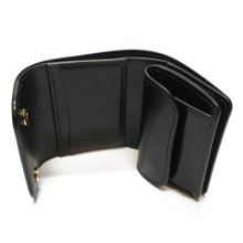 他の写真2: WILD SWANS（ワイルドスワンズ）ENO mini（イーノミニ）ミニ3つ折りウォレット"サドルプルアップ"/Black（ブラック）