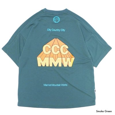 画像5: MMWCCC（マーモット×シティーカントリーシティー）Feel Up S/S T-Shirt（フィールアップショートスリーブTシャツ）"MMWCCC" / 3Colors（全3色展開）