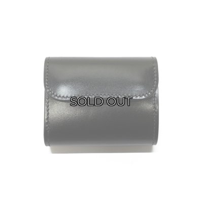 画像1: WILD SWANS（ワイルドスワンズ）ENO mini（イーノミニ）ミニ3つ折りウォレット"サドルプルアップ"/Black（ブラック）
