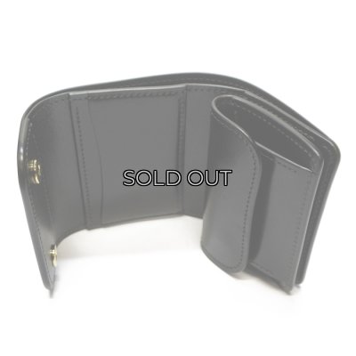 画像5: WILD SWANS（ワイルドスワンズ）ENO mini（イーノミニ）ミニ3つ折りウォレット"サドルプルアップ"/Black（ブラック）