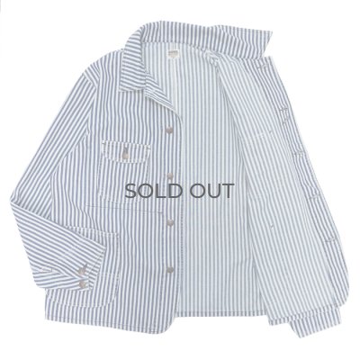 画像3: BARNS OUTFITTERS×BIG MAC（バーンズアウトフィッターズ×ビックマック）Denim Coverall（デニムカバーオール） / Hickory（ヒッコリー）