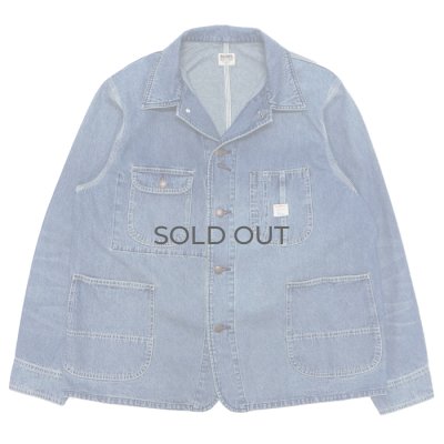 画像1: BARNS OUTFITTERS×BIG MAC（バーンズアウトフィッターズ×ビックマック）Denim Coverall（デニムカバーオール） / L,Indigo（ライトインディゴ）