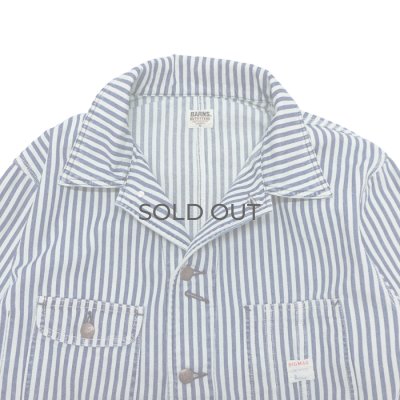 画像4: BARNS OUTFITTERS×BIG MAC（バーンズアウトフィッターズ×ビックマック）Denim Coverall（デニムカバーオール） / Hickory（ヒッコリー）