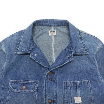 画像4: BARNS OUTFITTERS×BIG MAC（バーンズアウトフィッターズ×ビックマック）Denim Coverall（デニムカバーオール） / L,Indigo（ライトインディゴ）