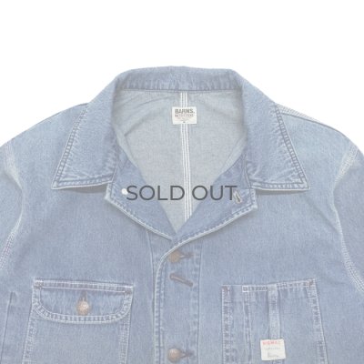画像4: BARNS OUTFITTERS×BIG MAC（バーンズアウトフィッターズ×ビックマック）Denim Coverall（デニムカバーオール） / L,Indigo（ライトインディゴ）