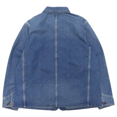 画像2: BARNS OUTFITTERS×BIG MAC（バーンズアウトフィッターズ×ビックマック）Denim Coverall（デニムカバーオール） / L,Indigo（ライトインディゴ）