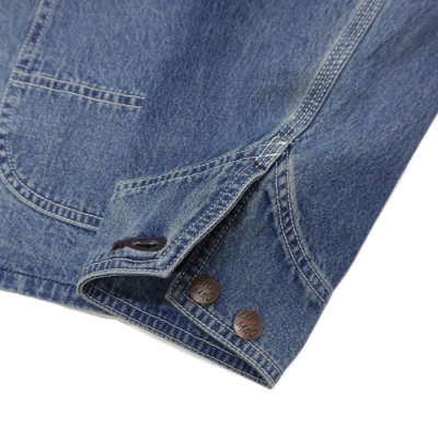 画像6: BARNS OUTFITTERS×BIG MAC（バーンズアウトフィッターズ×ビックマック）Denim Coverall（デニムカバーオール） / L,Indigo（ライトインディゴ）