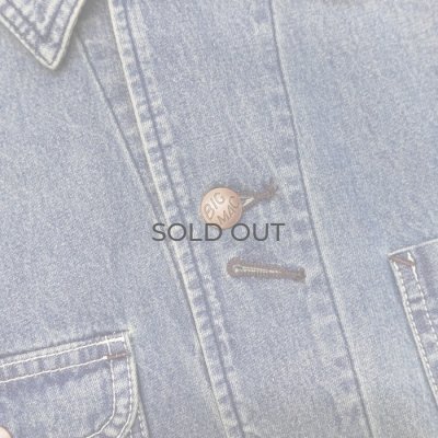 画像7: BARNS OUTFITTERS×BIG MAC（バーンズアウトフィッターズ×ビックマック）Denim Coverall（デニムカバーオール） / L,Indigo（ライトインディゴ）