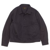 *A VONTADE（アボンタージ）Coal Mine Blouse（コールマインブルゾン）"Cotton Hemp Duck" / INK（インク）