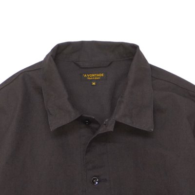 画像4: *A VONTADE（アボンタージ）Coal Mine Blouse（コールマインブルゾン）"Cotton Hemp Duck" / INK（インク）