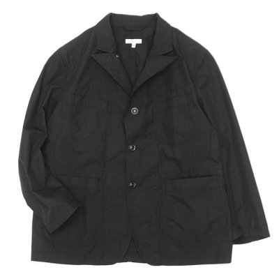 画像1: ENGINEERED GARMENTS（エンジニアードガーメンツ）Bedford Jacket（ベッドフォードジャケット）"Lightweight Nyco Poplin" / Black（ブラック）