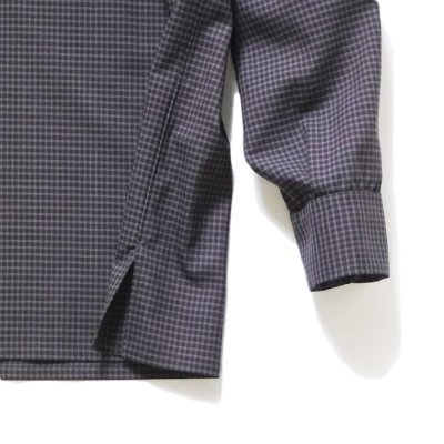 画像5: KAPTAIN SUNSHINE（キャプテンサンシャイン）Summer Wool Open Collar Shirt（サマーウールオープンカラーシャツ）/ Brown Plaid（ブラウンチェック）