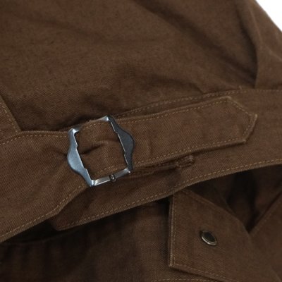 画像7: *A VONTADE（アボンタージ）Coal Mine Blouse（コールマインブルゾン）"Cotton Hemp Duck" / Brown（ブラウン）