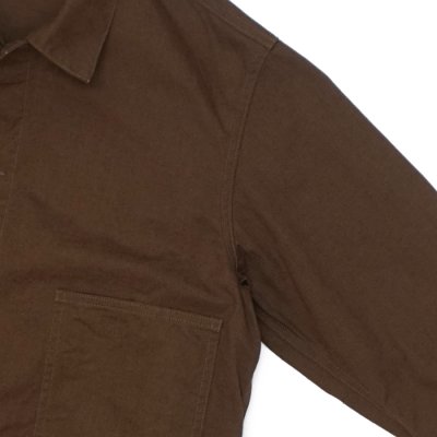 画像5: *A VONTADE（アボンタージ）Coal Mine Blouse（コールマインブルゾン）"Cotton Hemp Duck" / Brown（ブラウン）