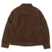 画像2: *A VONTADE（アボンタージ）Coal Mine Blouse（コールマインブルゾン）"Cotton Hemp Duck" / Brown（ブラウン） (2)