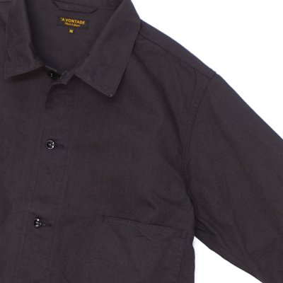 画像5: *A VONTADE（アボンタージ）Coal Mine Blouse（コールマインブルゾン）"Cotton Hemp Duck" / INK（インク）