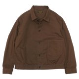 *A VONTADE（アボンタージ）Coal Mine Blouse（コールマインブルゾン）"Cotton Hemp Duck" / Brown（ブラウン）