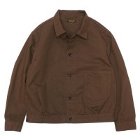 *A VONTADE（アボンタージ）Coal Mine Blouse（コールマインブルゾン）"Cotton Hemp Duck" / Brown（ブラウン）