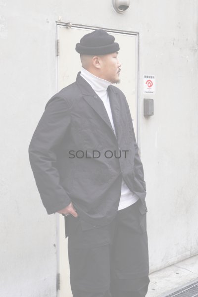 画像8: ENGINEERED GARMENTS（エンジニアードガーメンツ）Bedford Jacket（ベッドフォードジャケット）"Lightweight Nyco Poplin" / Black（ブラック）