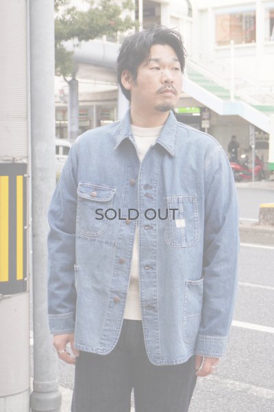 画像9: BARNS OUTFITTERS×BIG MAC（バーンズアウトフィッターズ×ビックマック）Denim Coverall（デニムカバーオール） / L,Indigo（ライトインディゴ）