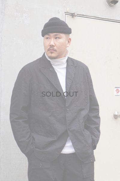 画像9: ENGINEERED GARMENTS（エンジニアードガーメンツ）Bedford Jacket（ベッドフォードジャケット）"Lightweight Nyco Poplin" / Black（ブラック）
