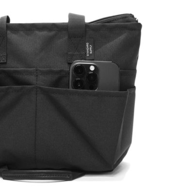 画像6: STANDARD SUPPLY（スタンダードサプライ） 2WAY UTILITY TOTE S（2ウェイ ユーティリティートート S）"ECO STEP MESH"/ Black（ブラック）