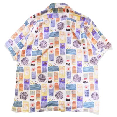 画像2: ENGINEERED GARMENTS（エンジニアードガーメンツ）Camp Shirt （キャンプシャツ）"Multi Color Tencel Jamaican" / Multi Color（マルチカラー）